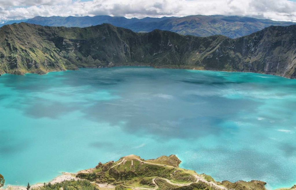 Quilotoa crater lake - Humboldt Travel