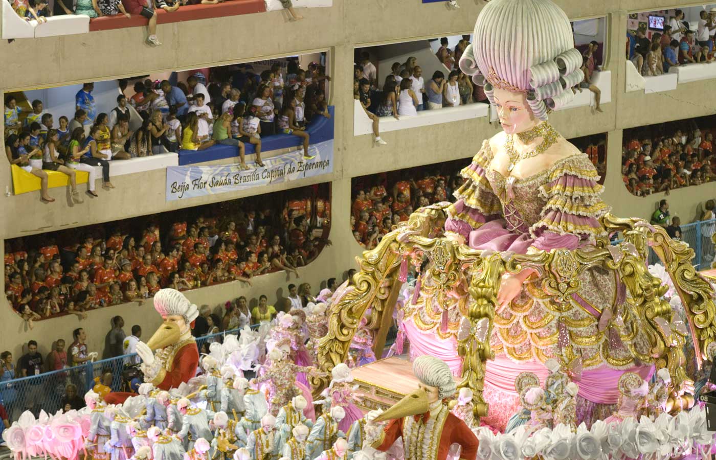 Rio Carnival Sambadrome parade Rio Carnival Sambadrome parade
