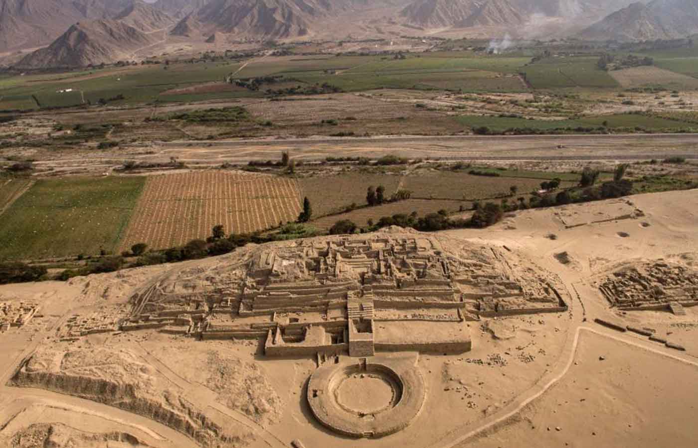 Caral ruins, Peru Caral ruins, Peru