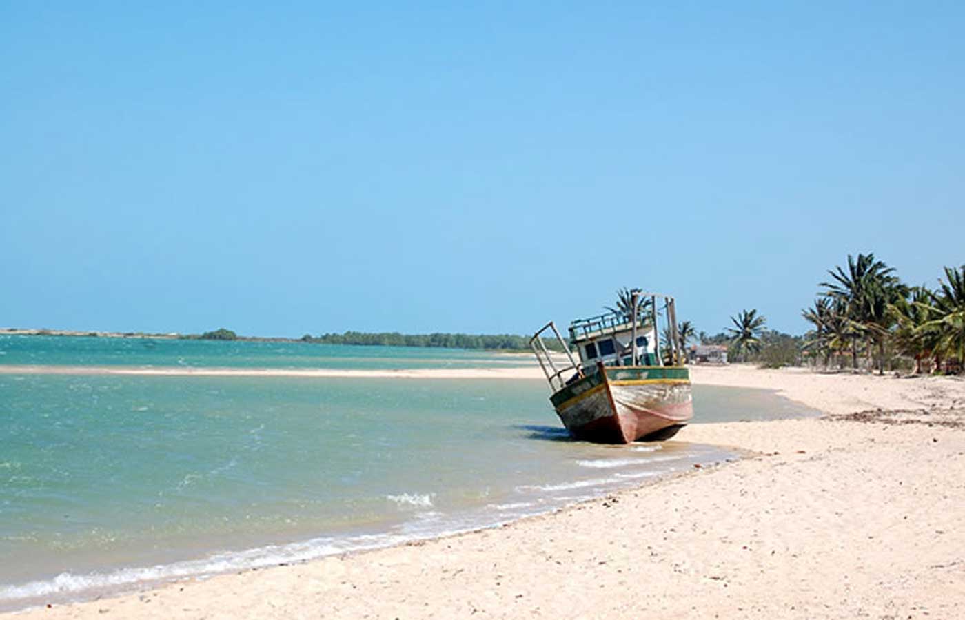 Guajiru beach in Fortaleza, Brazil Guajiru beach in Fortaleza, Brazil