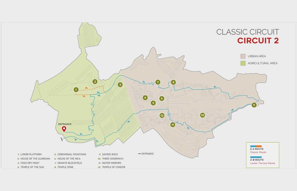 Machu Picchu, new routes, circuit 2
