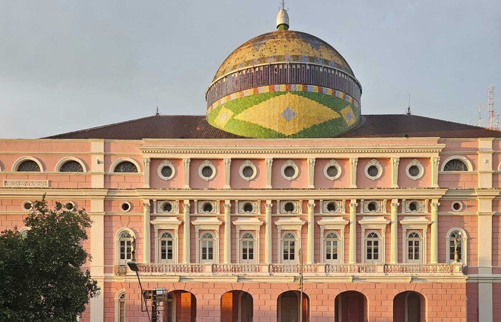 Manaus-Opera-house-from-Juma-Opera Hotel, Brazil