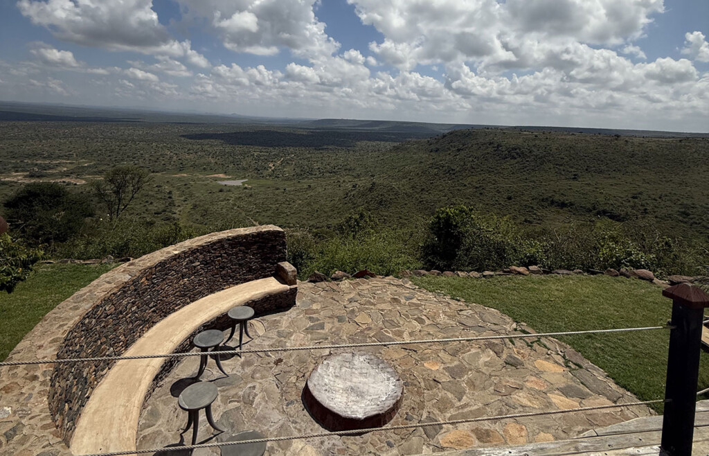 Loisaba tented camp view